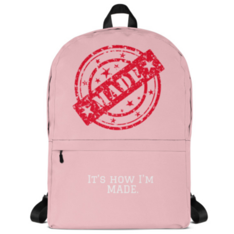 MADE Logo Backpack Pink